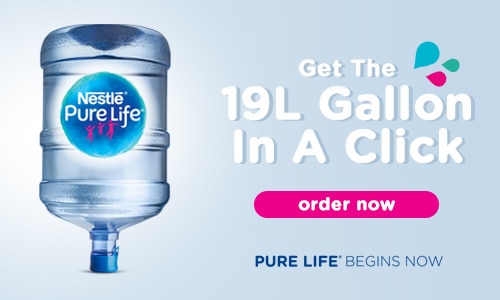 19L gallon of Nestle Pure Life Water